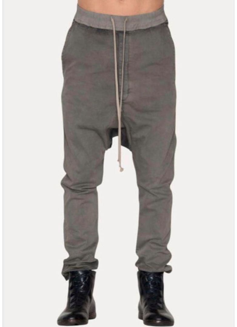 リックオウエンス ダークシャドウ ドローストリング ロング パンツ