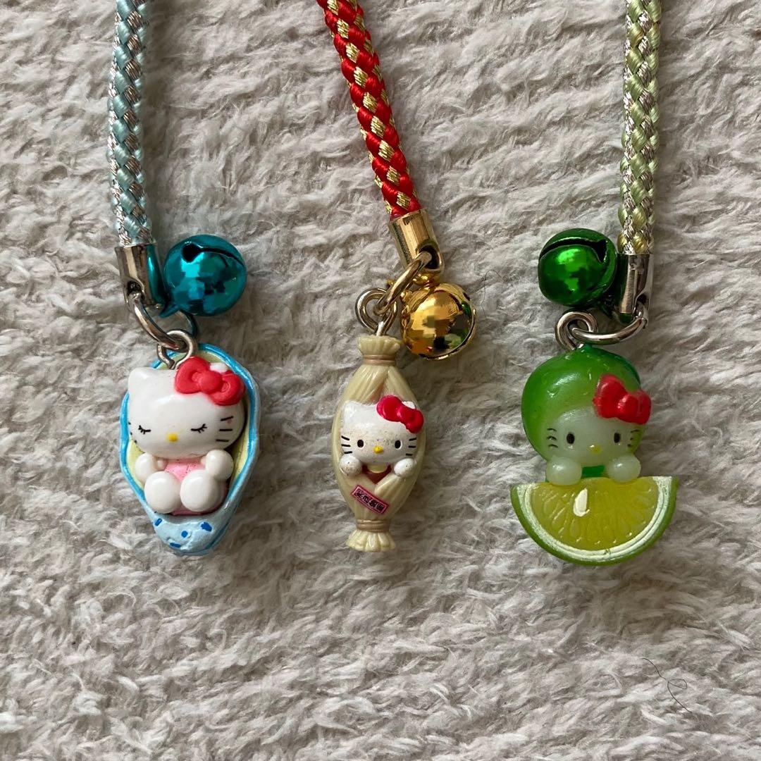 【ご当地キティ】 ハローキティ 根付けチャーム ストラップ キーホルダー 13個