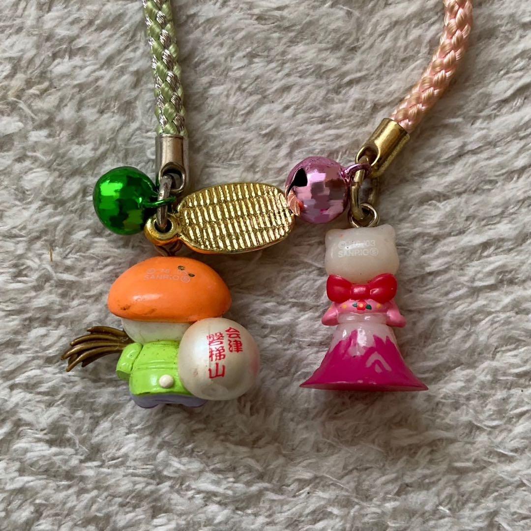 【ご当地キティ】 ハローキティ 根付けチャーム ストラップ キーホルダー 13個