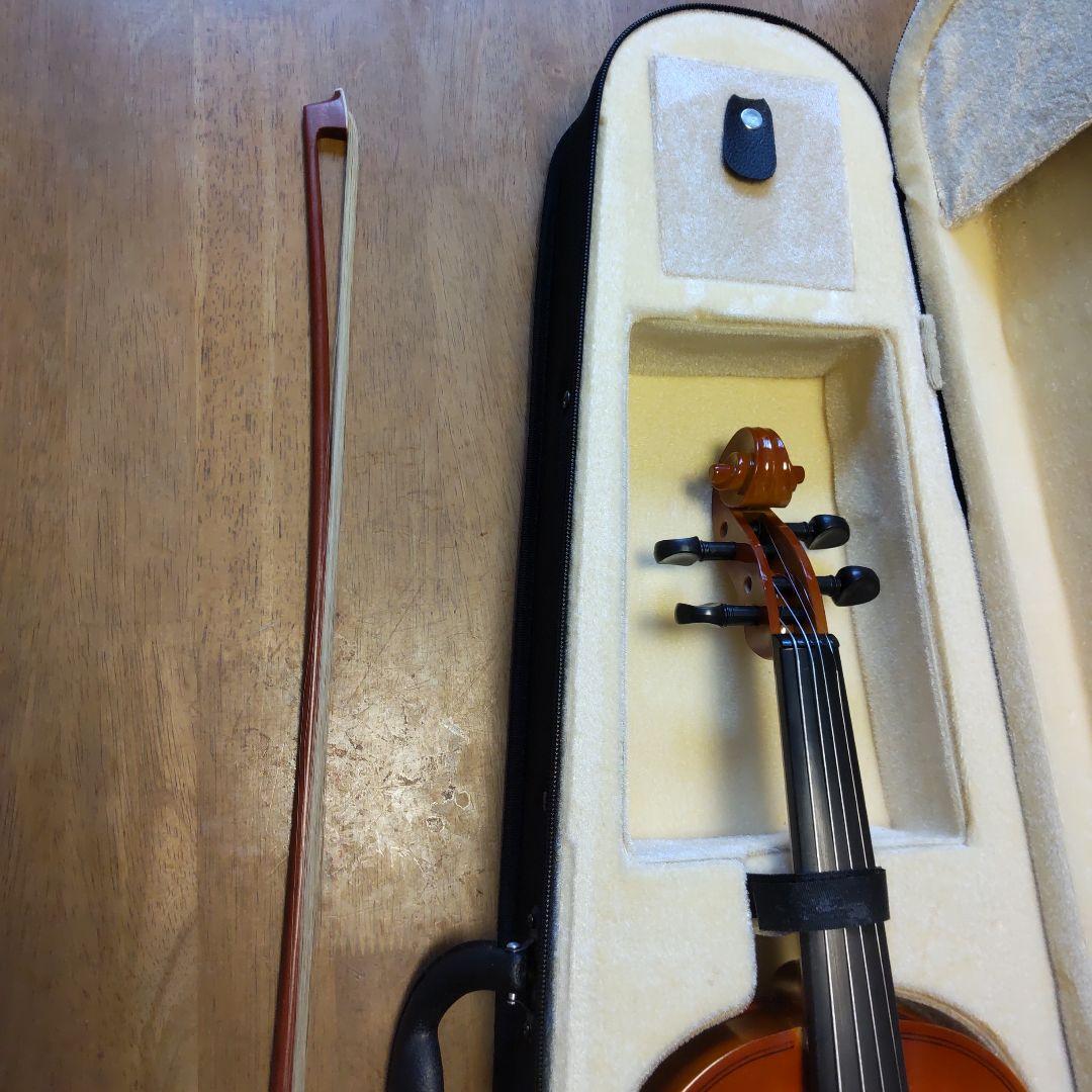 バイオリン本体 4/4 (GIORNO) オレンジ色 ケース付き