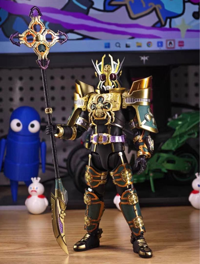 S.H.Figuarts 仮面ライダーレンゲル　キングフォーム真骨彫Ver未塗装