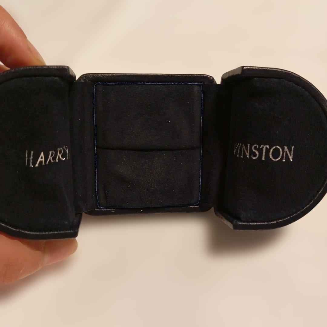 HARRY WINSTON 2 レザー ギフトボックス 黒