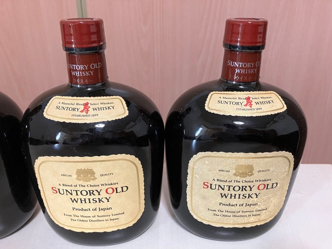 【古酒】サントリーオールドウイスキー 4本セット未開詮　750ml 43%