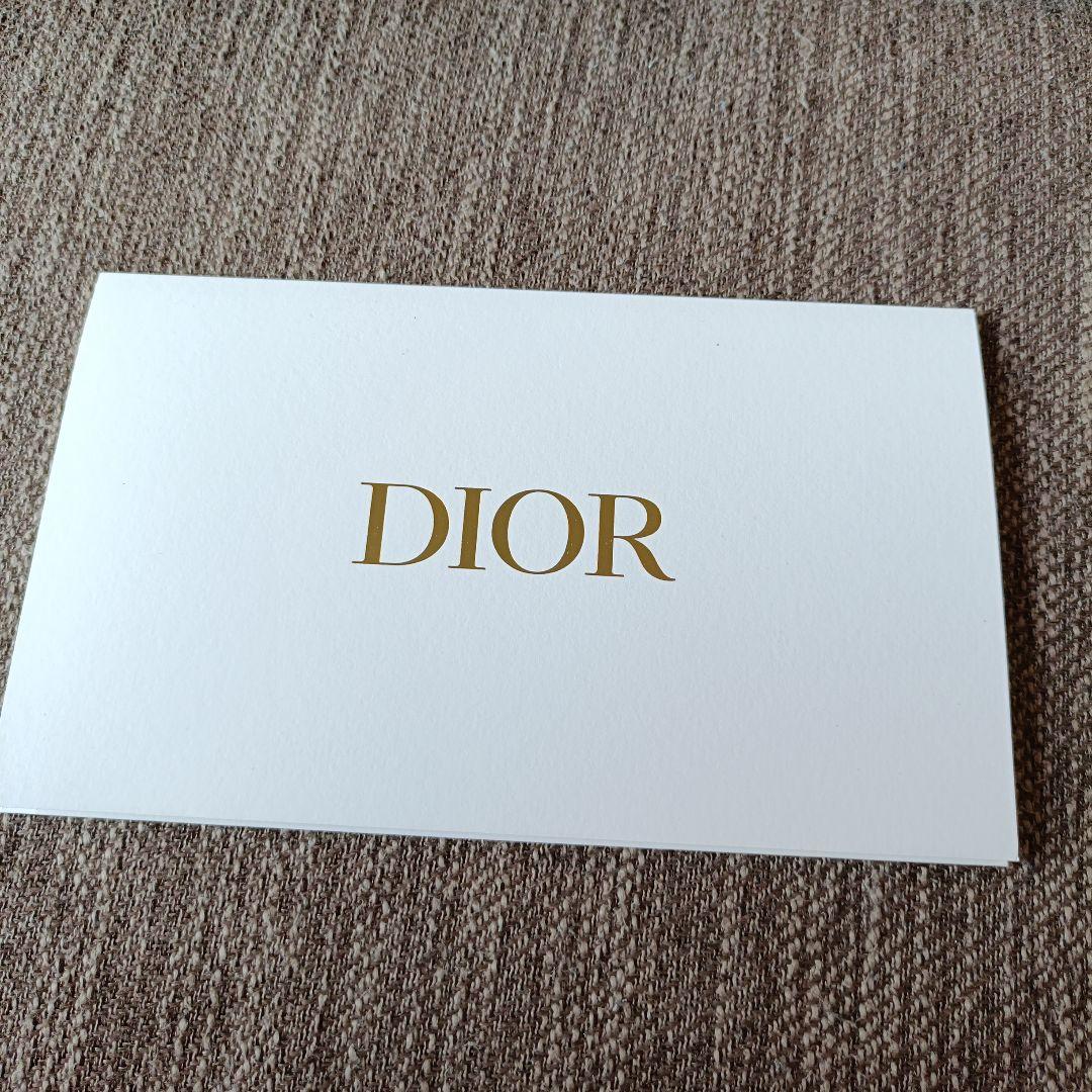 Diorマザーズデイ ディオールオリジナルポーチ　刺繍ポーチ　ノベルティ