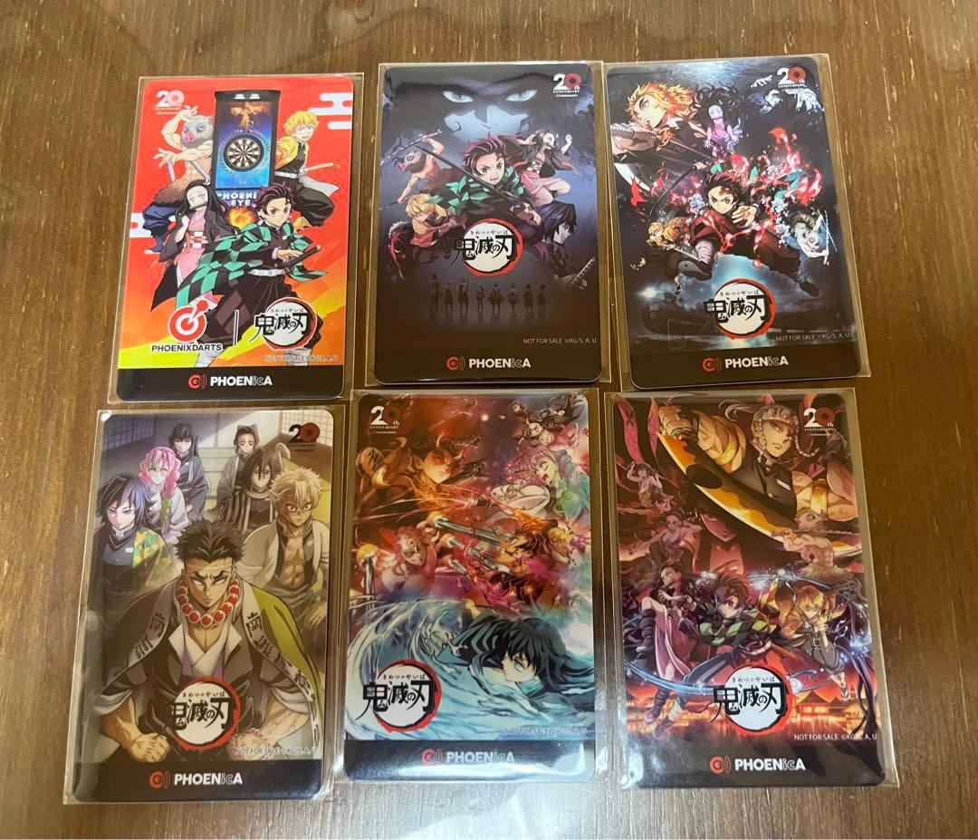 鬼滅の刃.Phoenixダーツカード クリアファイル 伊之助キーホルダー