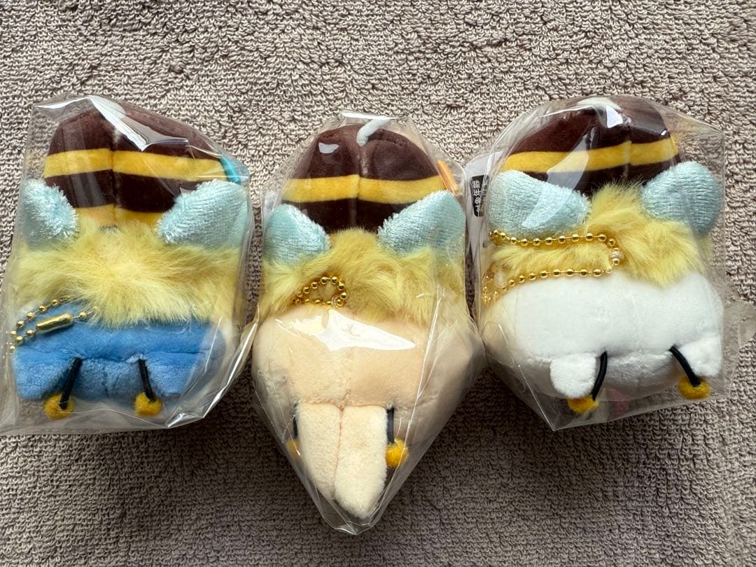 【ちいかわ】ハチさんマスコット 3点セット