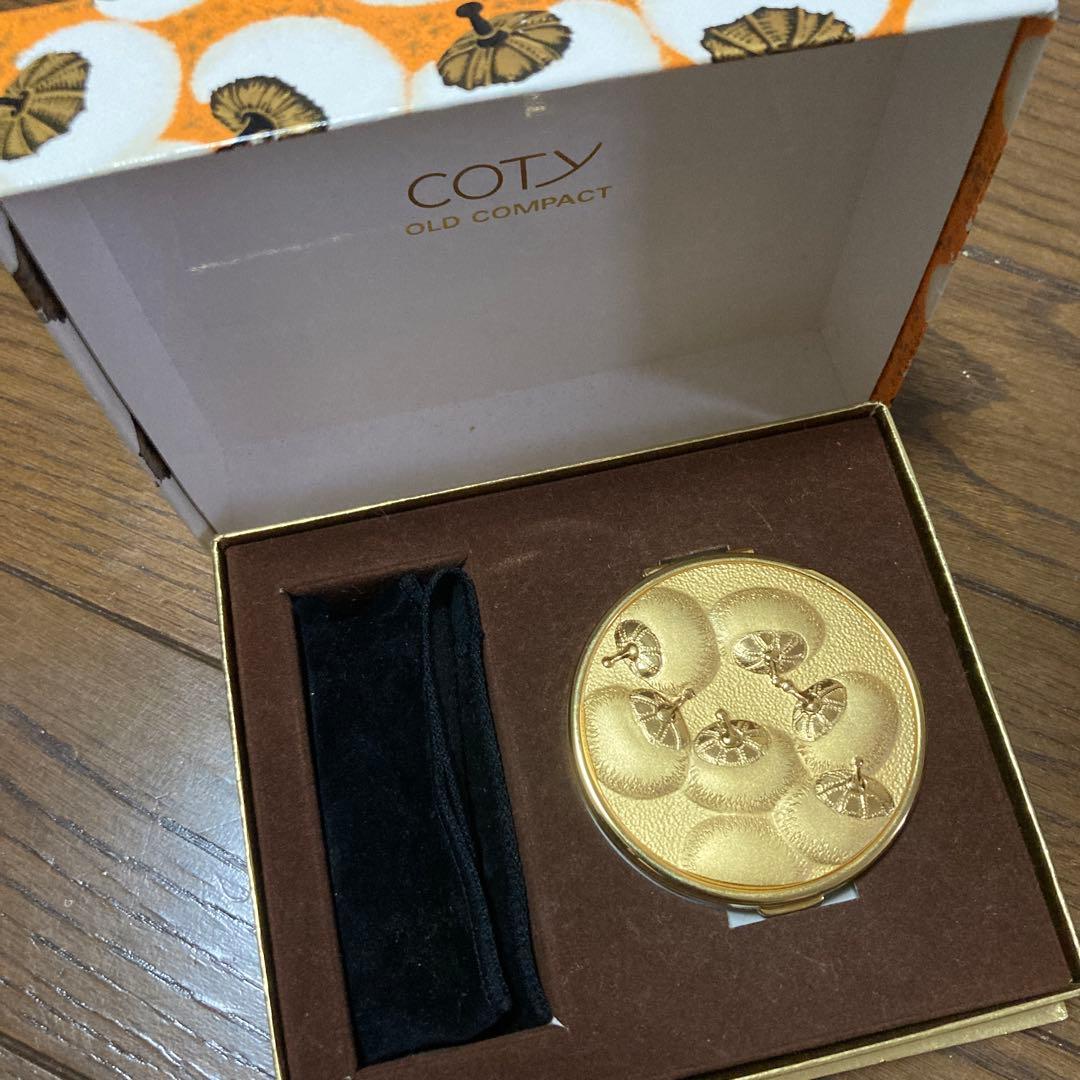 【アンティーク】COTY オールドコンパクト