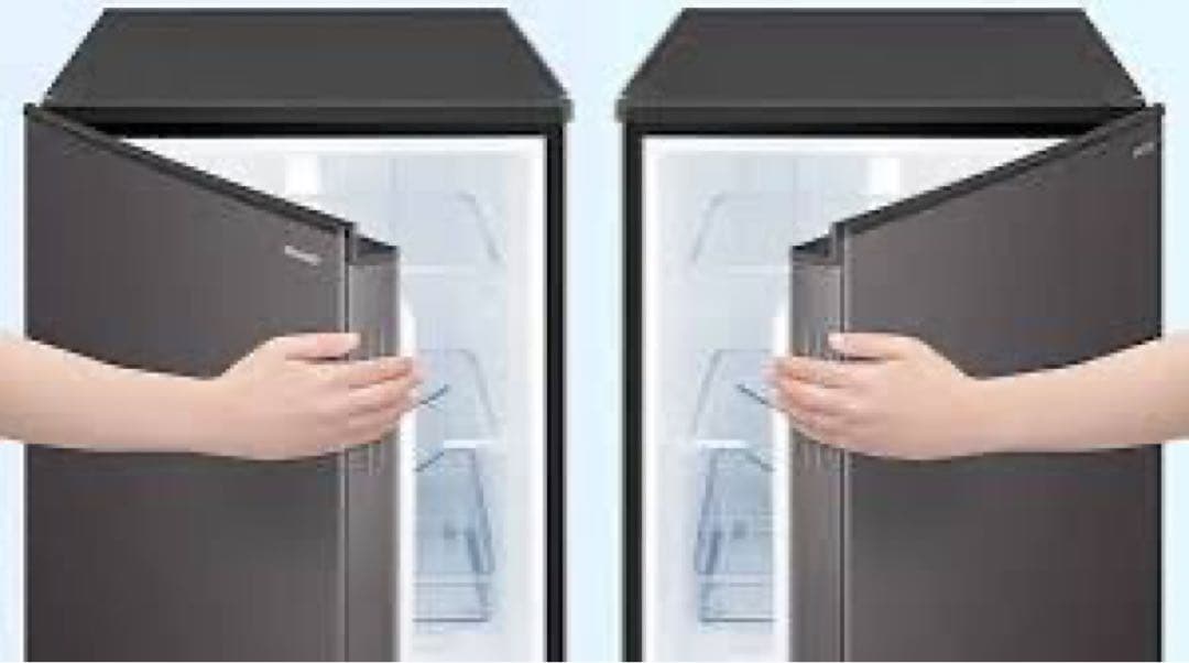 SHARP 冷蔵庫 SJ-GD15G-B ブラック系 鏡面ドア