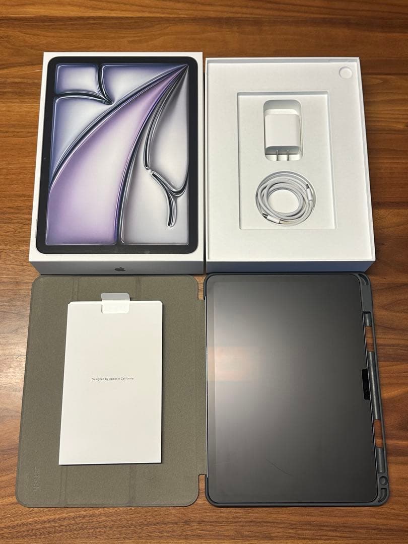 iPad Air 第6世代 (2024/M2)※ケース、フィルム付き