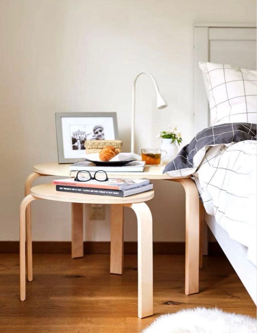 IKEA スヴァルスタ　SVALSTA ネストテーブル　2点セット