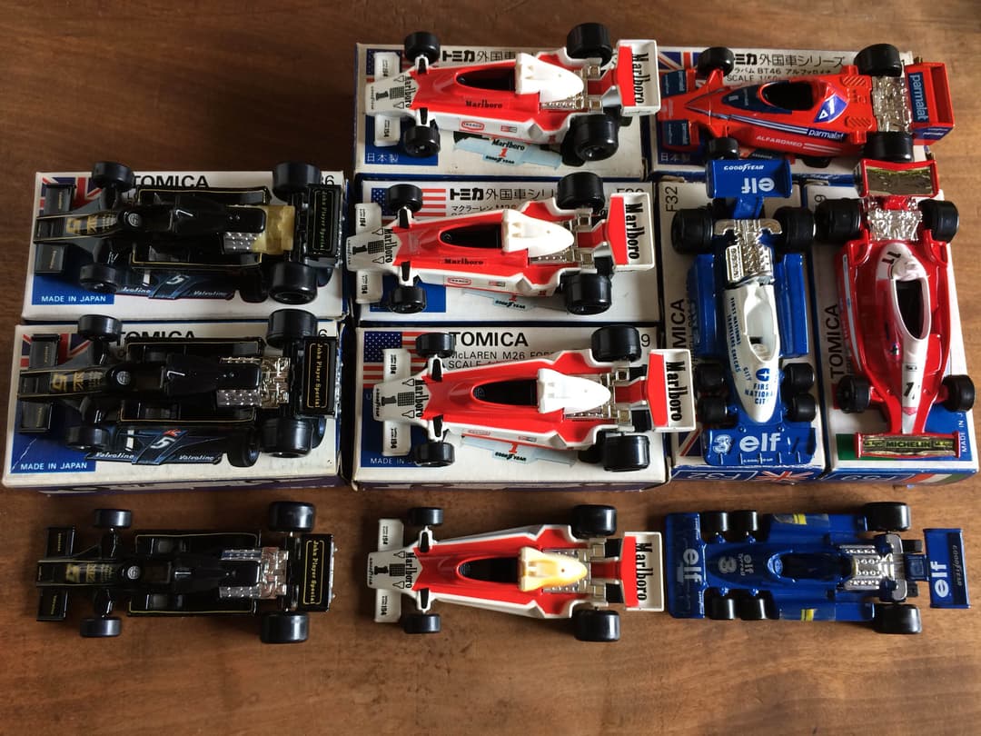 『お宝年代物トミカ‼︎マクラーレン M26 FORD 3台セット（未使用品）』