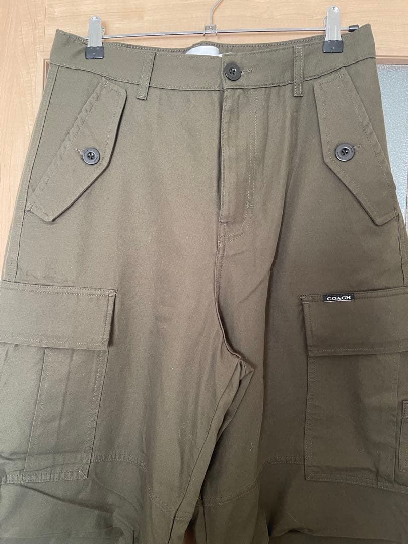 新品　coach レディースカーゴパンツ