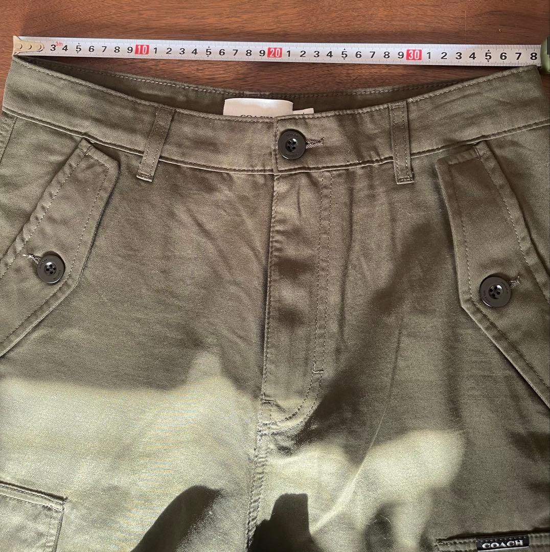 新品　coach レディースカーゴパンツ