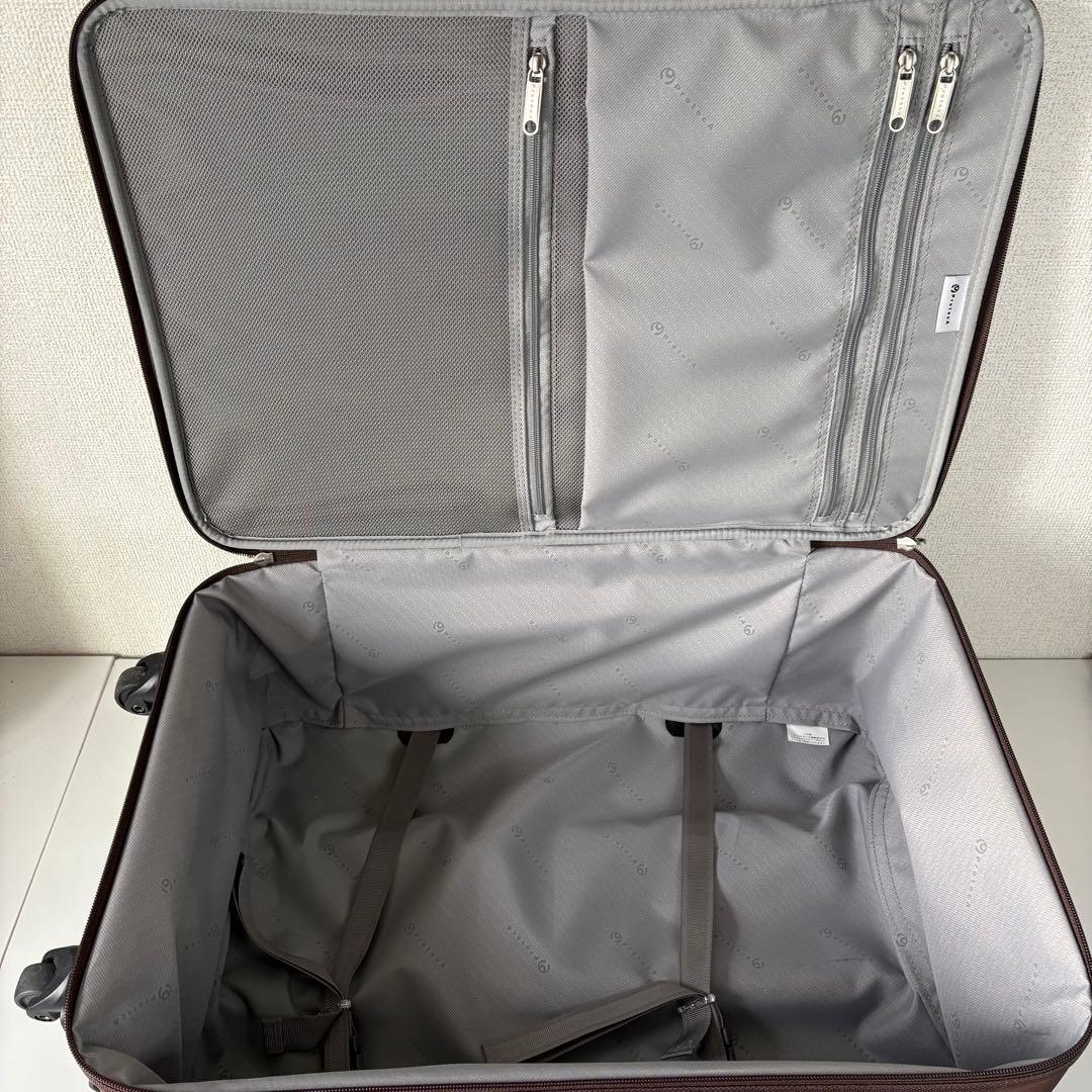 ProtecA プロテカ　キャリーバッグ　スーツケース　ブラウン　ソフトキャリー