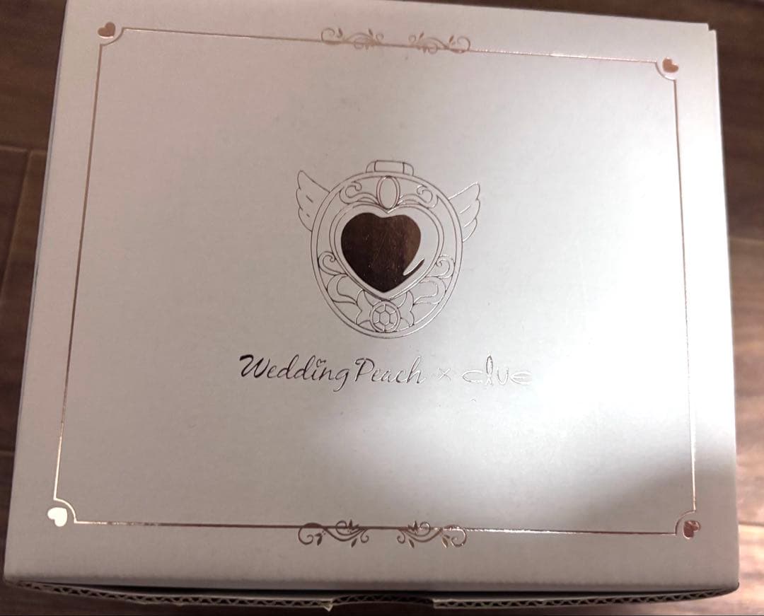 ウェディングピーチ　韓国限定　ジュエリーボックスとアクセサリーセット