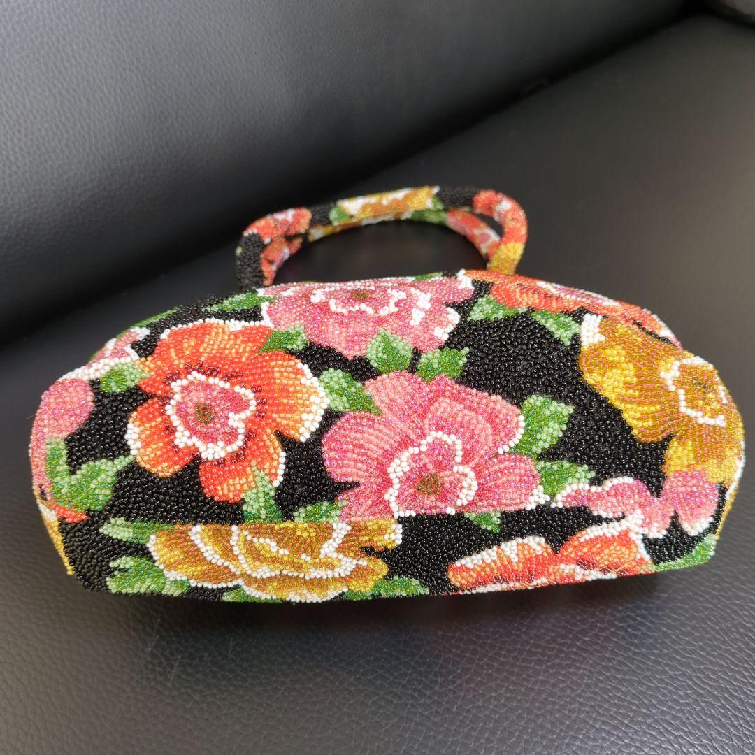 総ビーズバッグ 総ビーズ パーティーバッグ 和装洋装