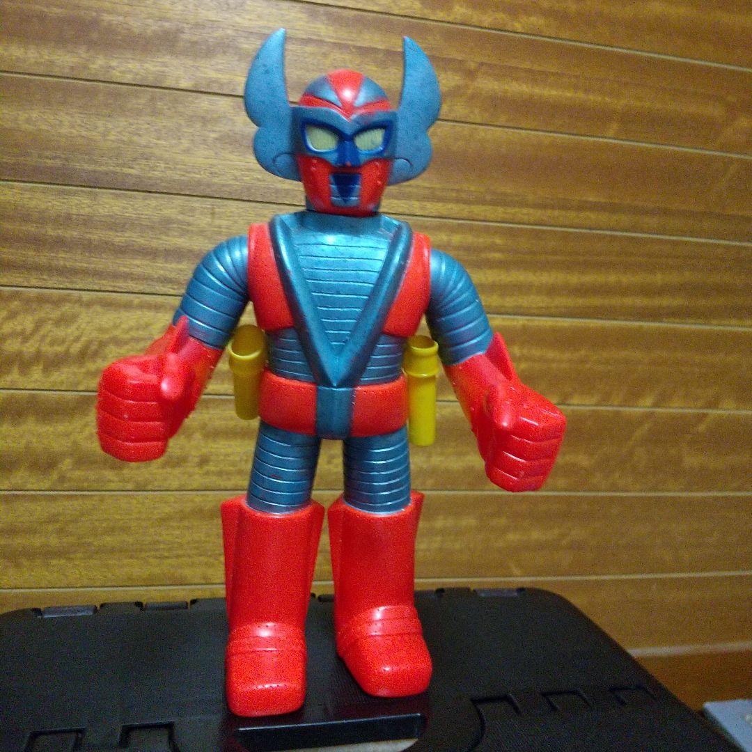 【貴重】電人ザボーガー　ストロングザボーガー　ソフビ　当時物