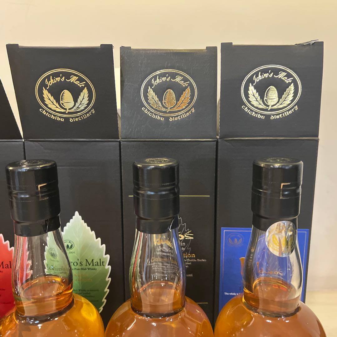 イチローズモルト リーフラベル 6本セット新品箱付き