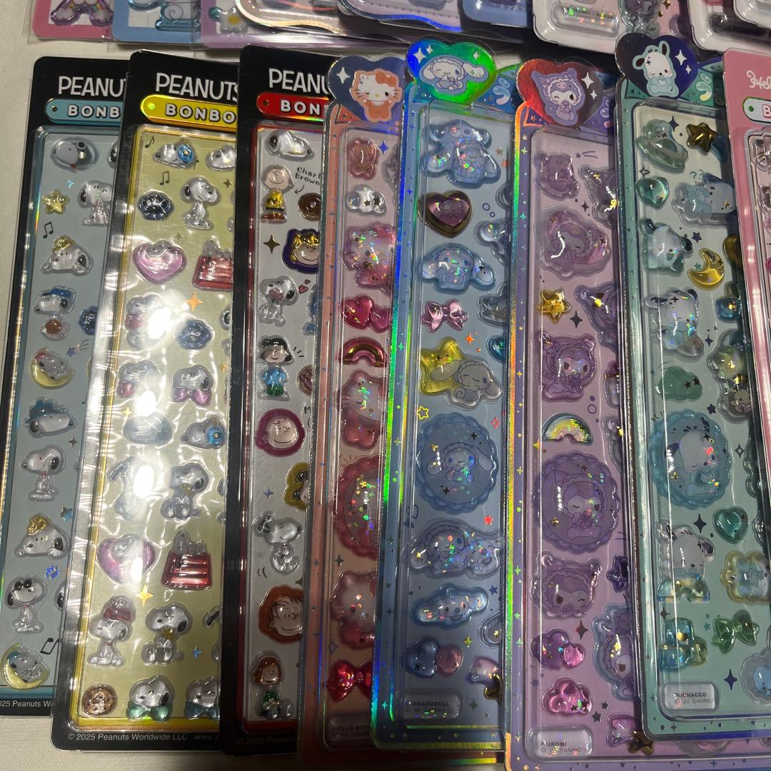 ボンボンドロップシール うるちゅるポップシール サンリオ ディズニーたまごっち