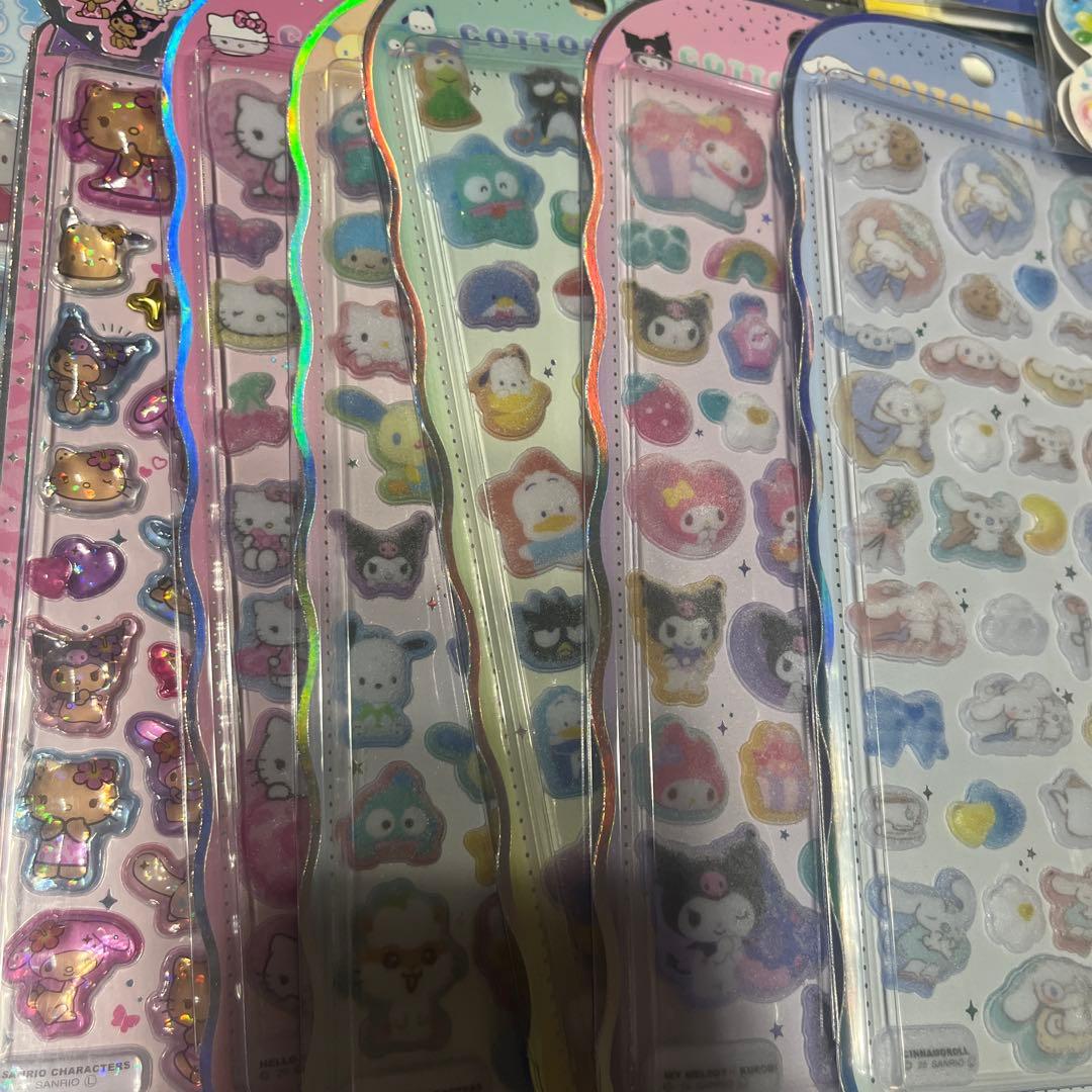 ボンボンドロップシール うるちゅるポップシール サンリオ ディズニーたまごっち