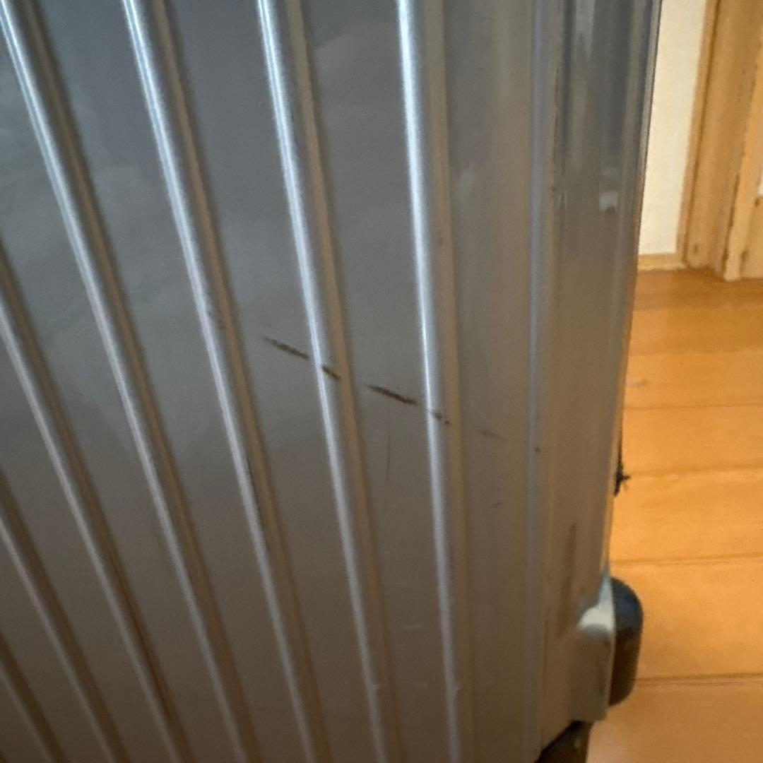 シルバー のキャリーケース