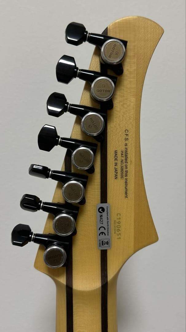 わ*ば様 FUJIGEN JMY7-ASH-M OPW 7弦