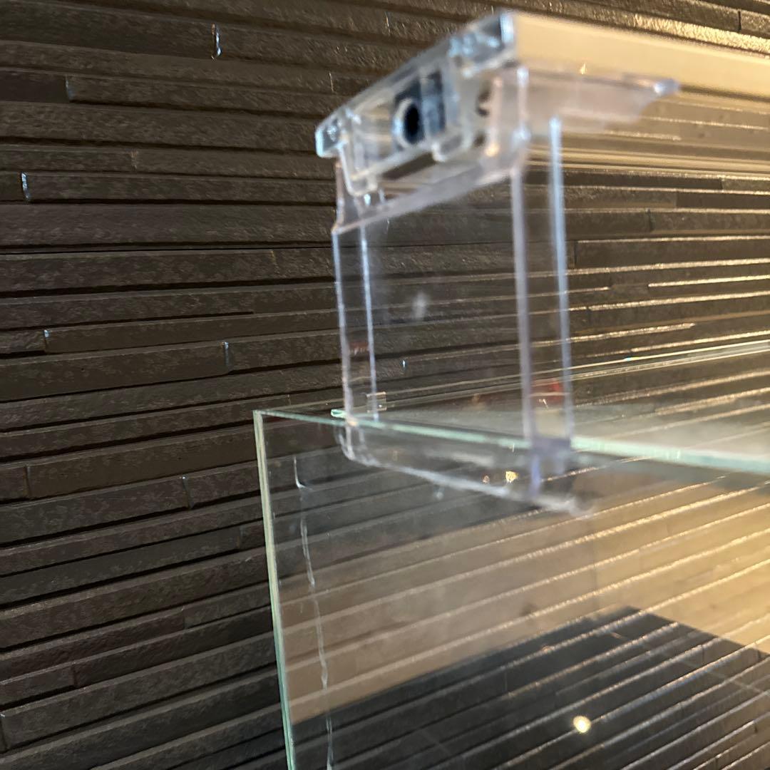 水槽セット 透明ガラス製 フィルター付き