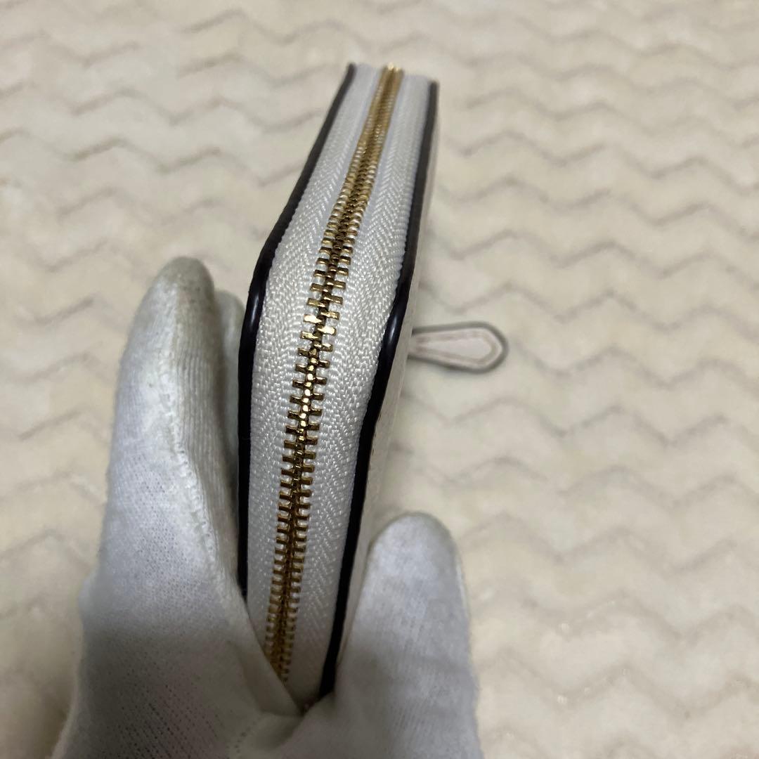 (美品) COACH コーチ　ディズニー　コラボ　ミニー　二つ折り財布