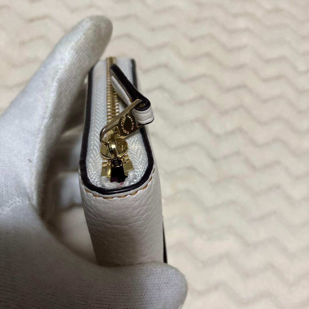 (美品) COACH コーチ　ディズニー　コラボ　ミニー　二つ折り財布