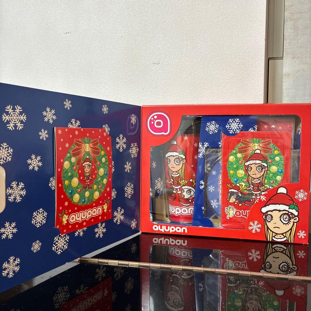 浜崎あゆみ　ayupan クリスマスギフトセット　タンブラートランプパズルCD