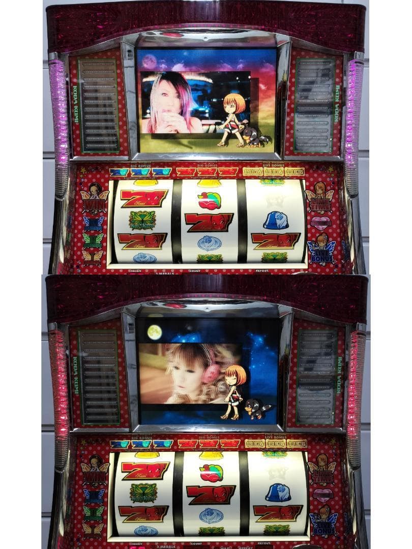 【パチスロ実機】SANKYO★『初代』パチスロ 倖田來未【不要機付】