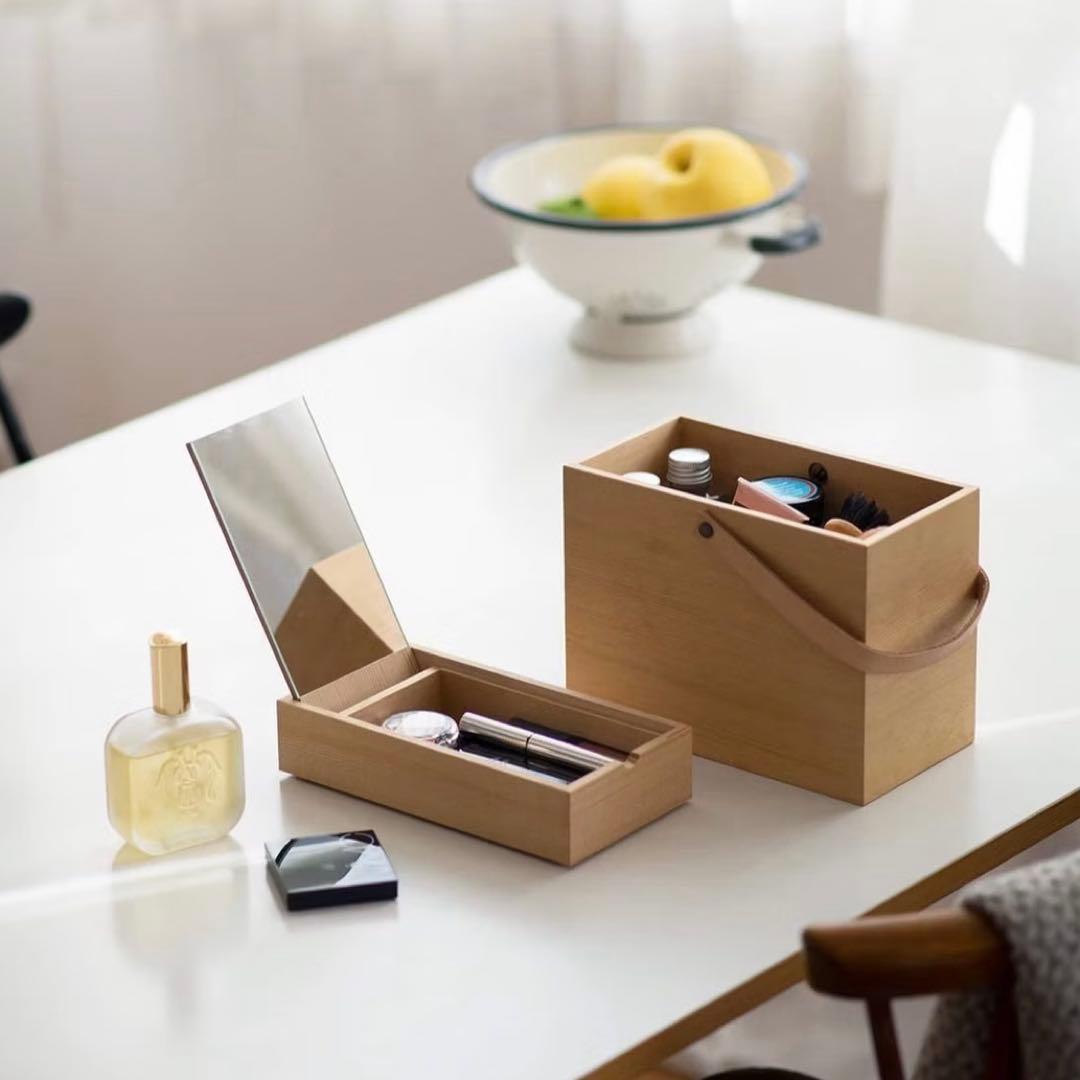 北欧暮らしの道具店 鏡 メイクBOX メイクボックス かわいい