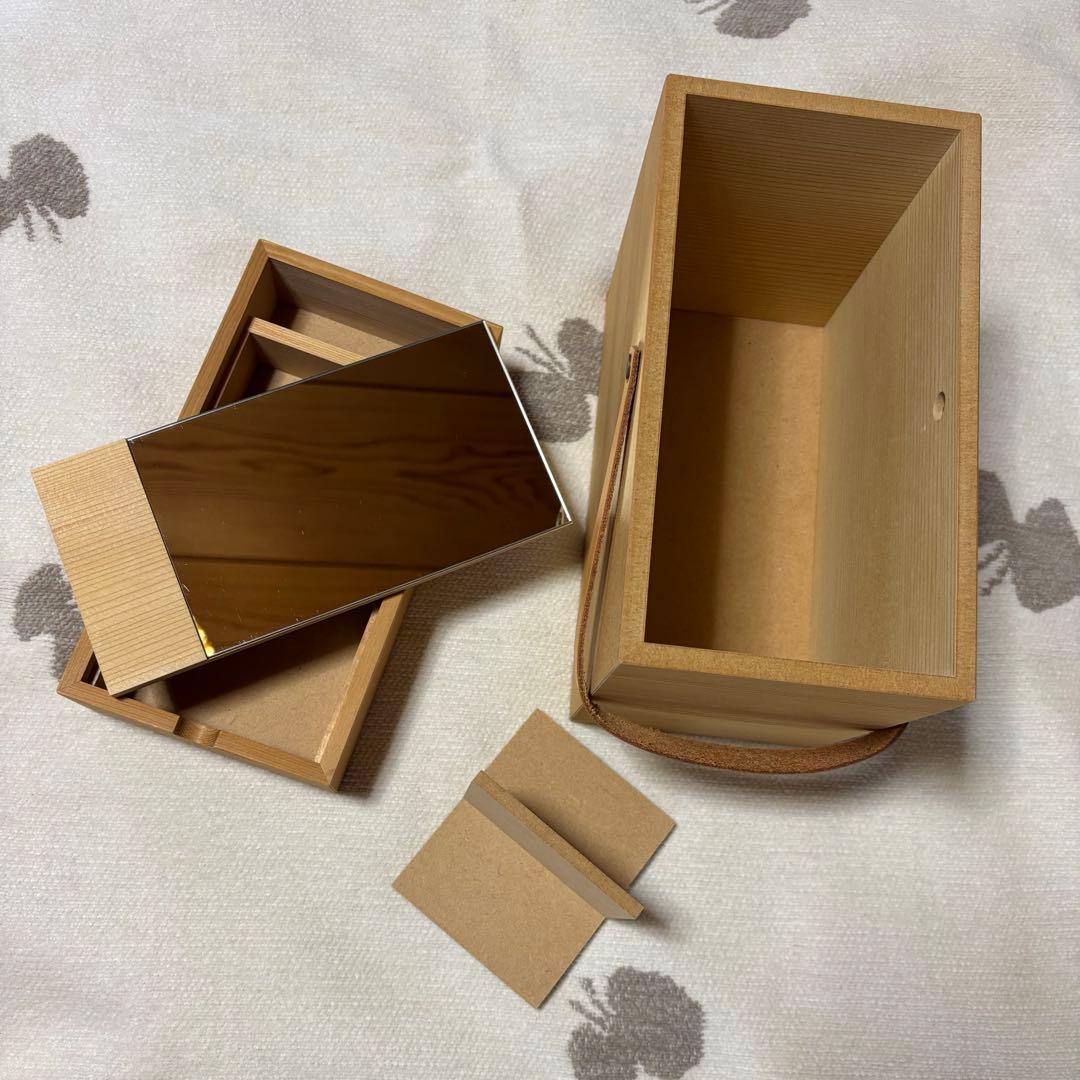 北欧暮らしの道具店 鏡 メイクBOX メイクボックス かわいい