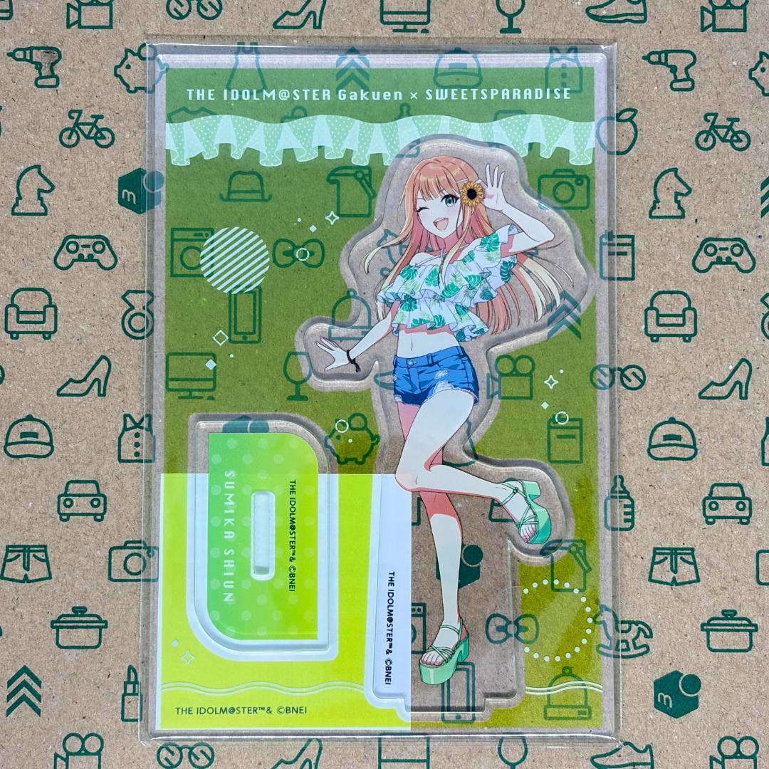 学マス バカンス衣装 アクリルスタンド12体セット スイパラコラボ第3弾