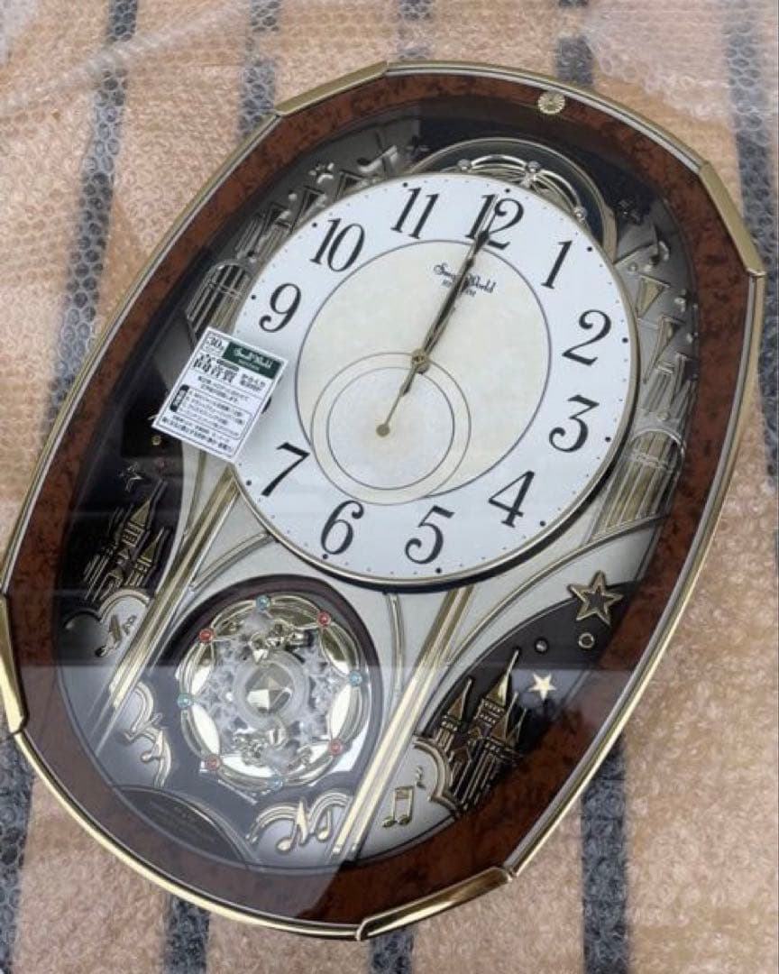 RHYTHM リズム スモールワールドノエルM 4MN513 からくり時計