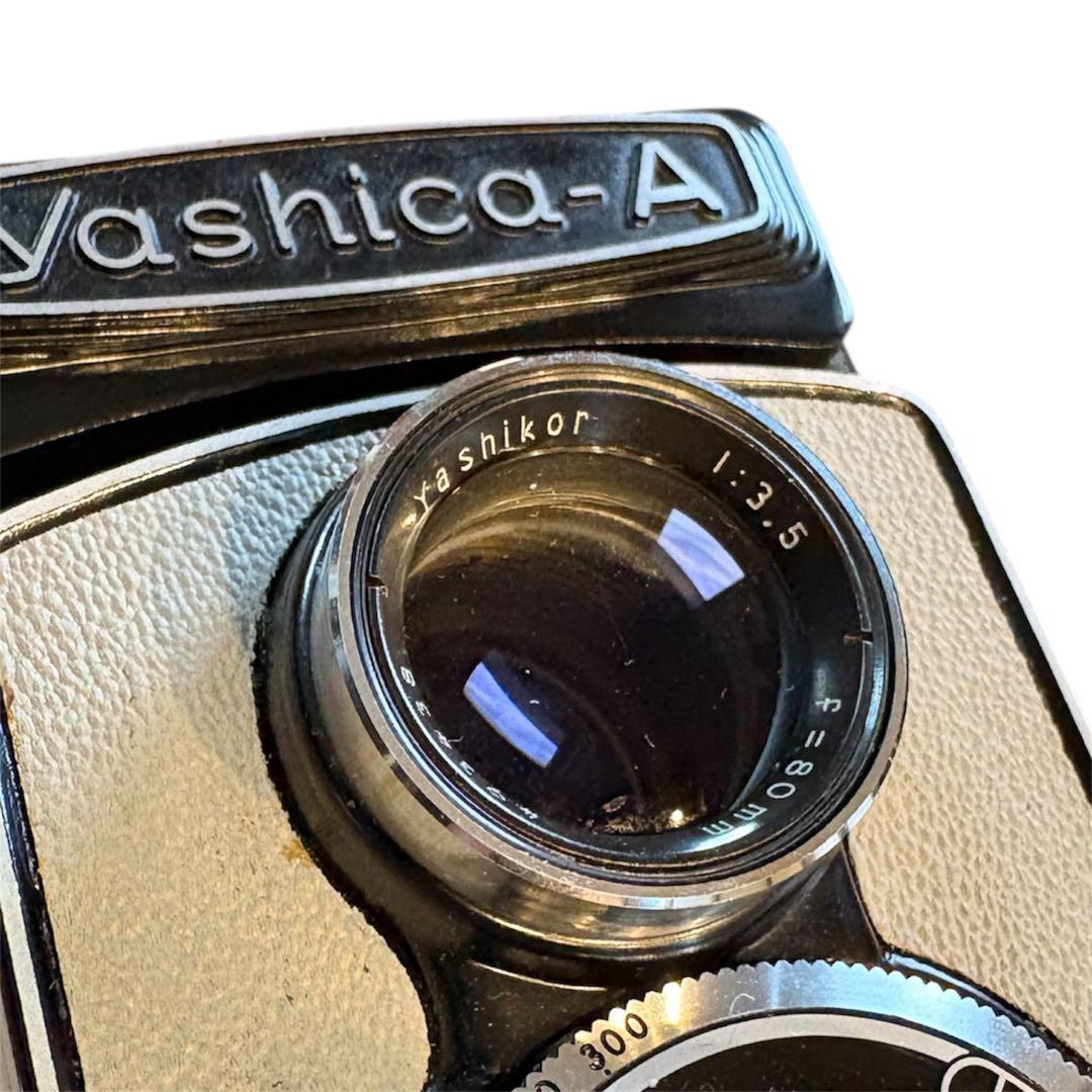 ヤシカ YASHICA Yashica-A 二眼カメラ　元箱・カメラケース付き