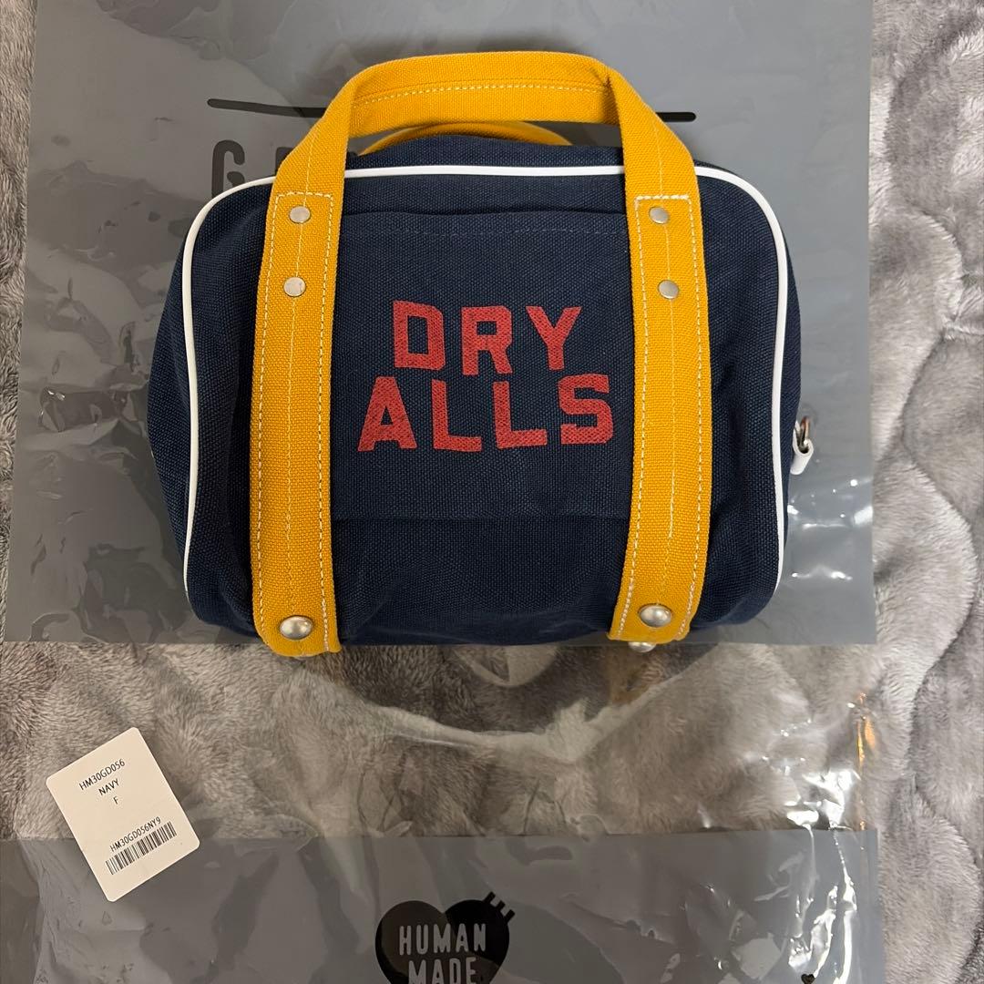 バッグ HUMAN MADE Canvas Boston Bag Small Navy