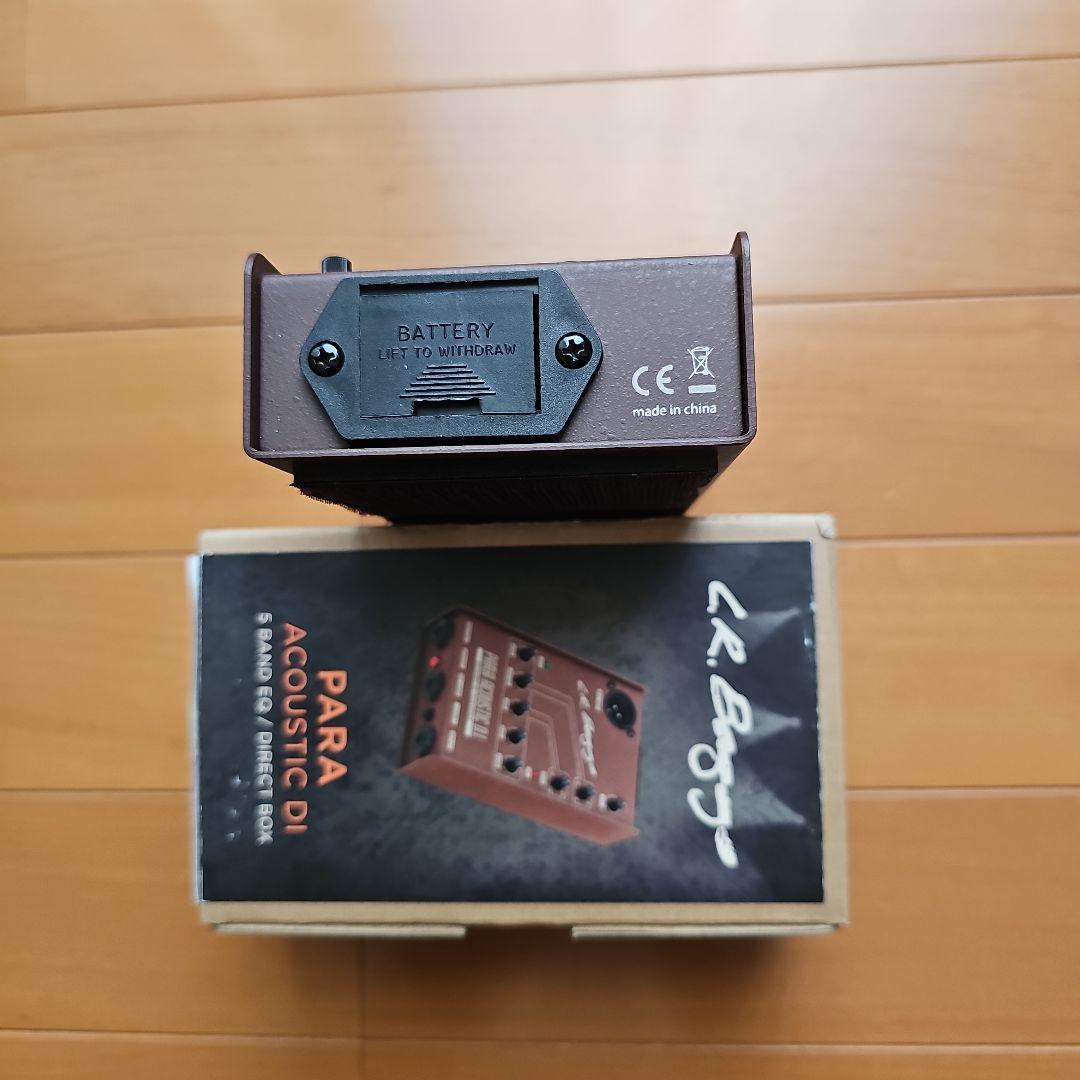 LR Baggs Para Acoustic DI 5バンドEQ