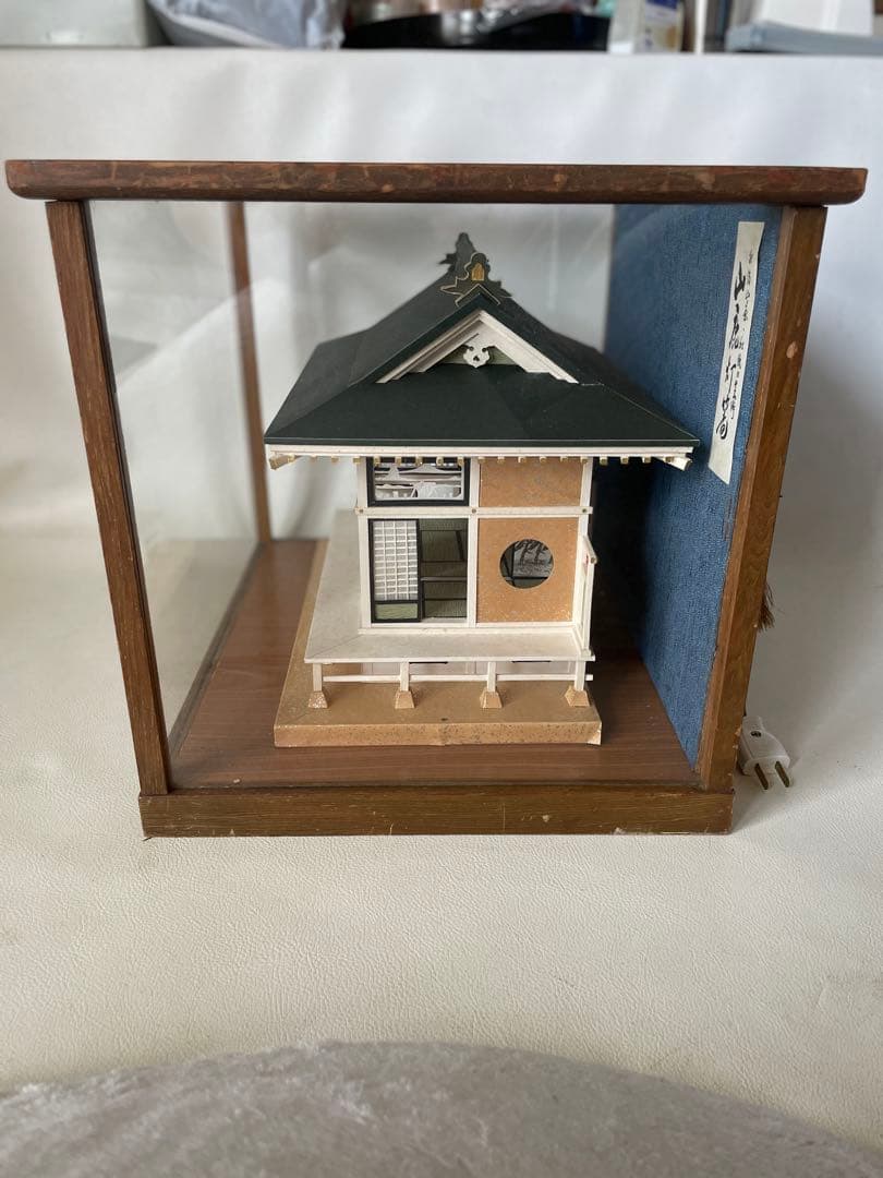 熊本伝統工芸 山鹿灯籠 肥後山鹿 和紙の芸術 和室 床の間 茶道室 正月 照明付