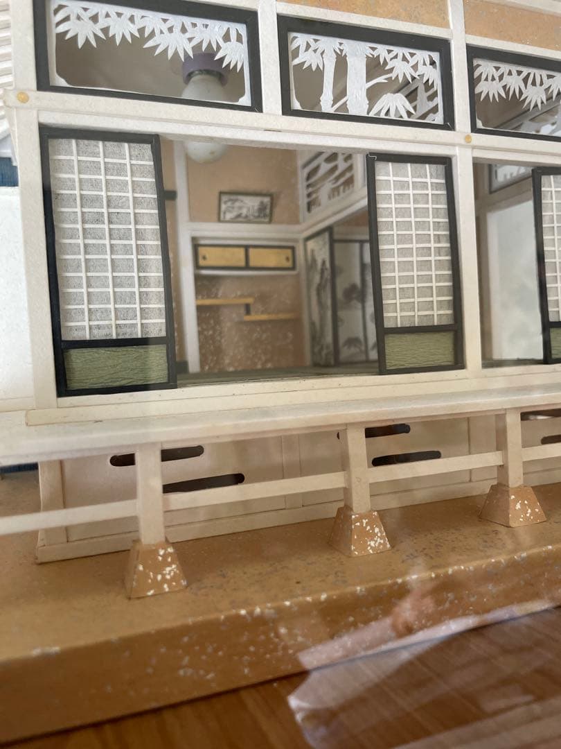 熊本伝統工芸 山鹿灯籠 肥後山鹿 和紙の芸術 和室 床の間 茶道室 正月 照明付