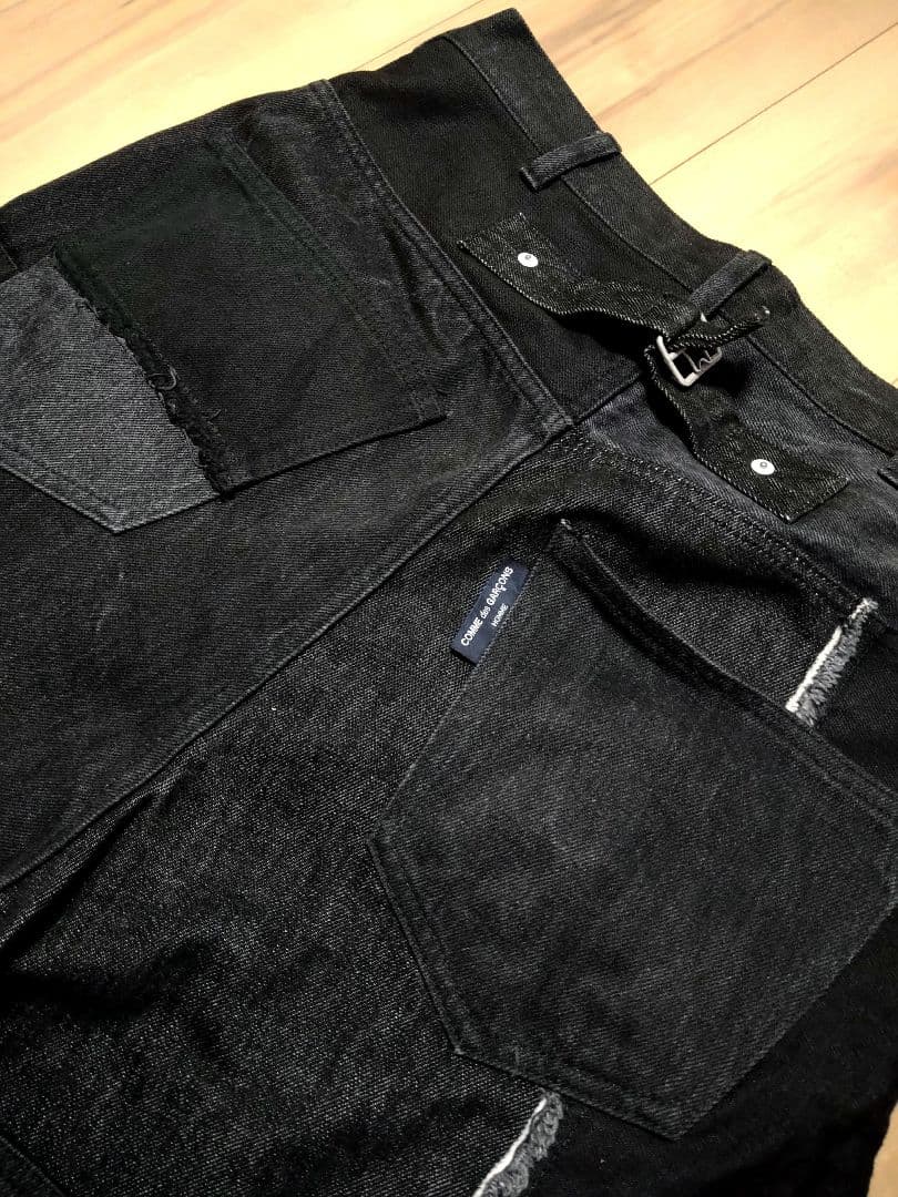 comme des garcons  コムデギャルソンパッチワークデニム