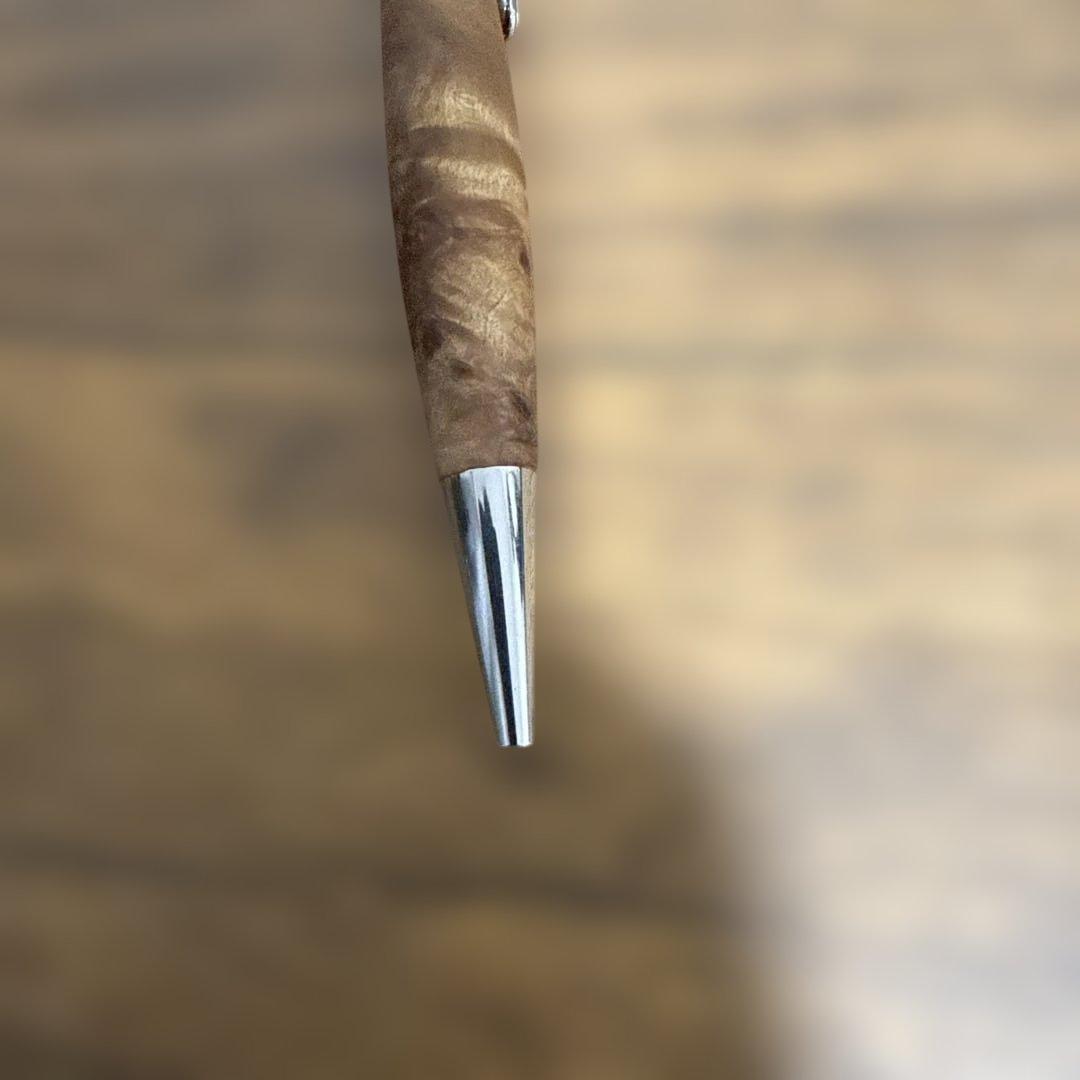 【大特価！！】ルポペンケース ターコイズ 木杢の煉 樺瘤 ボールペン セット販売