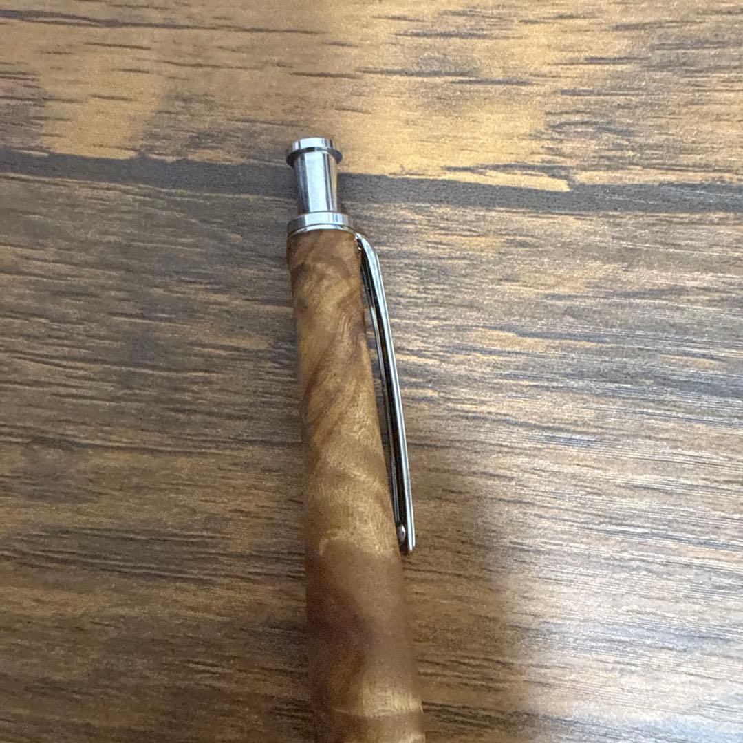 【大特価！！】ルポペンケース ターコイズ 木杢の煉 樺瘤 ボールペン セット販売