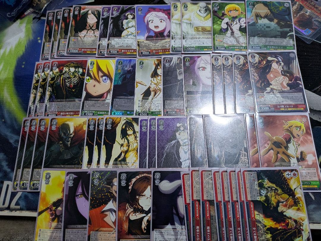 ws オーバーロード 8電源 デッキ アルベド アインズ 原作