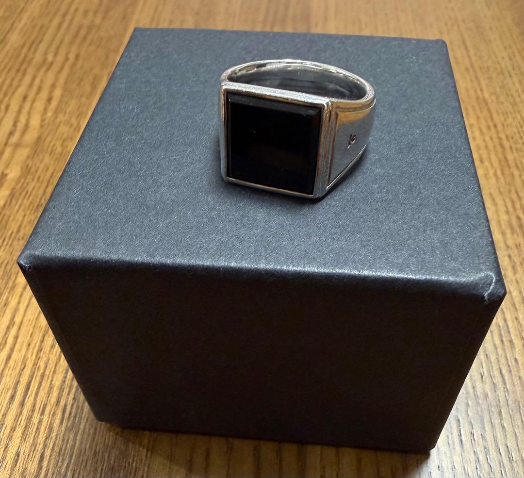 トムウッド TOM WOOD リング BLACK ONYX オニキス　野口強