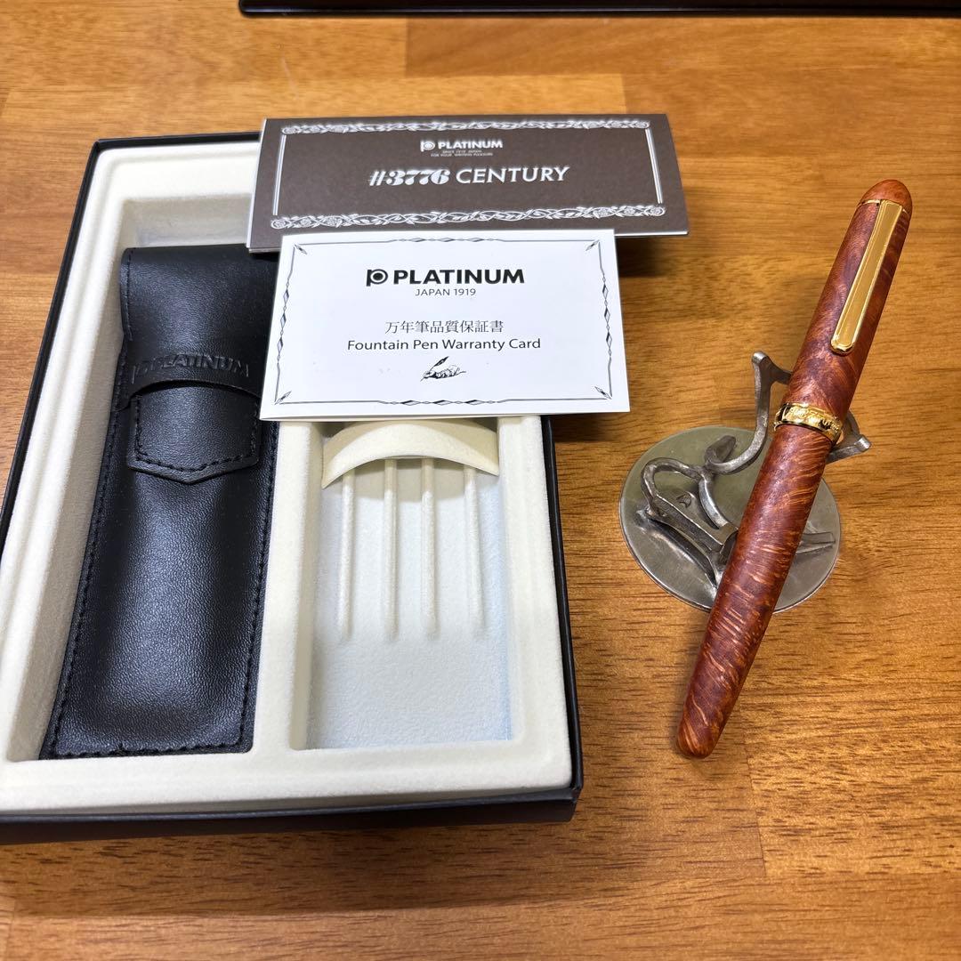 廃盤　プラチナ　3776 ブライヤー　M中字　　　ギフトセット