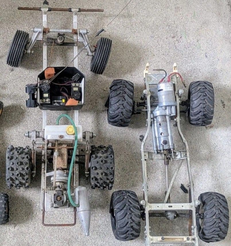 当時物/エンジンカー2台セット/京商 KYOSYO タミヤTAMIYA