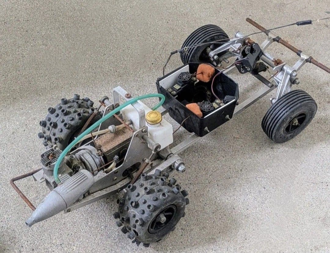 当時物/エンジンカー2台セット/京商 KYOSYO タミヤTAMIYA