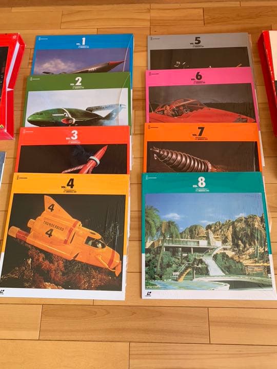 サンダーバード メモリアルBOX(1)（2）〈8枚組〉セット