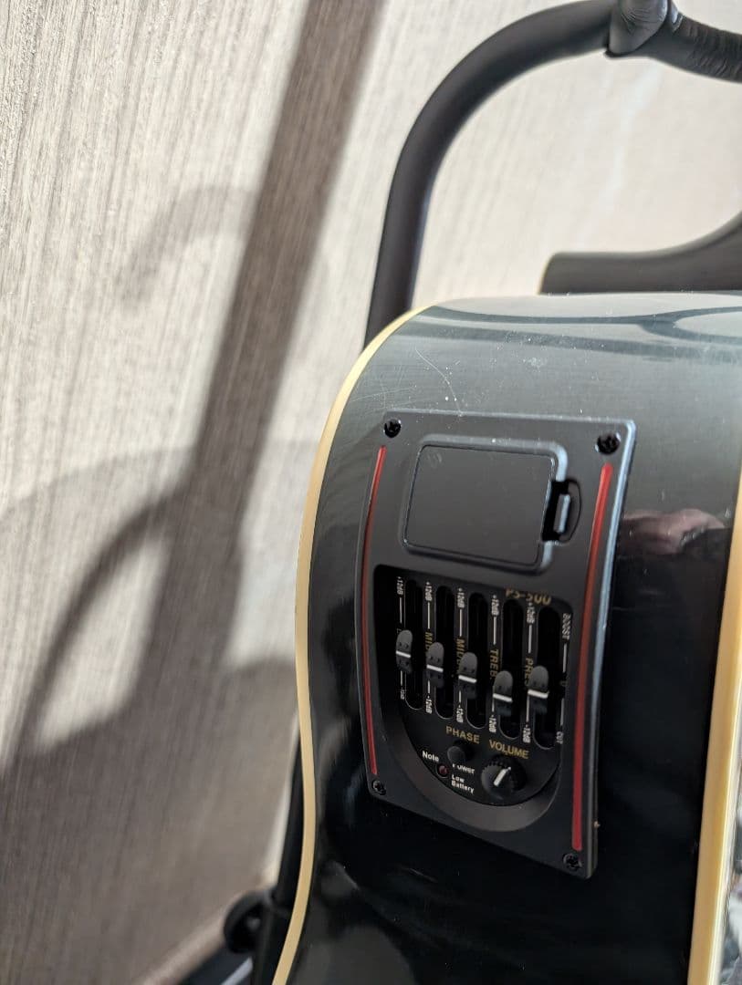 良音/Yamaha FG-412BL 改エレアコ